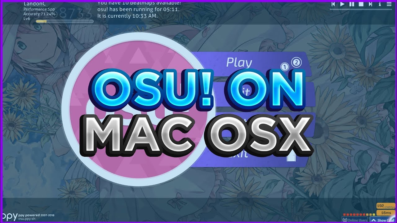 download beatmaps for osu mac