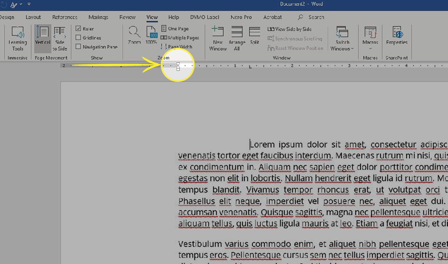 word for mac rulers not working after update